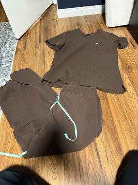 Garde malade espresso brown set